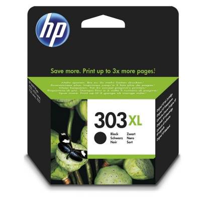 Cartucho de tinta original hp nº303 xl alta capacidad/ negro