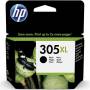 Cartucho de tinta original hp nº305 xl alta capacidad/ negro