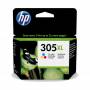 Cartucho de tinta original hp nº305 xl alta capacidad/ tricolor