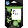 Cartucho de tinta original hp nº45/ negro