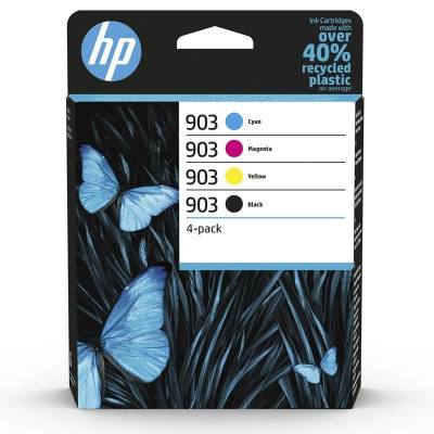 Cartucho de tinta original hp nº903 multipack/ negro/ magenta/ cian/ amarillo