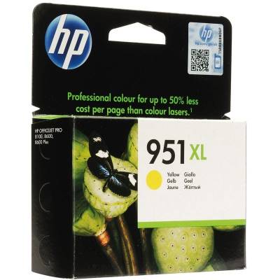 Cartucho de tinta original hp nº951 xl alta capacidad/ amarillo