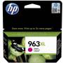 Cartucho de tinta original hp nº963 xl alta capacidad/ magenta