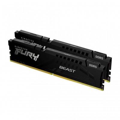 Memoria ram kingston fury beast 2 x 16gb/ ddr5/ 5200mhz/ 1.1v/ cl40/ dimm